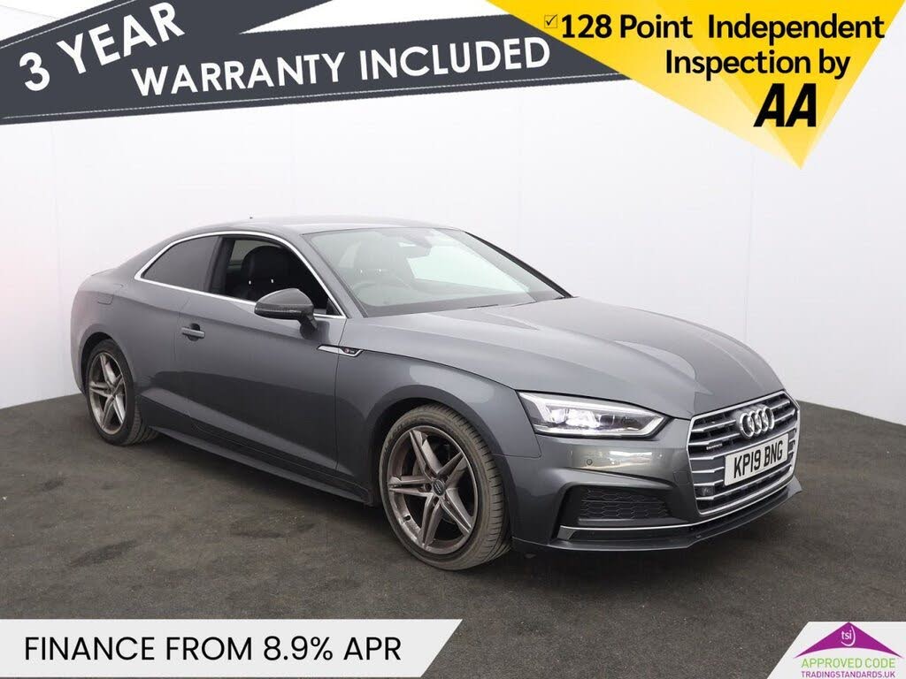 2019 Audi A5 2.0 TDI S Line (190ps) quattro Coupe 2d Tronic