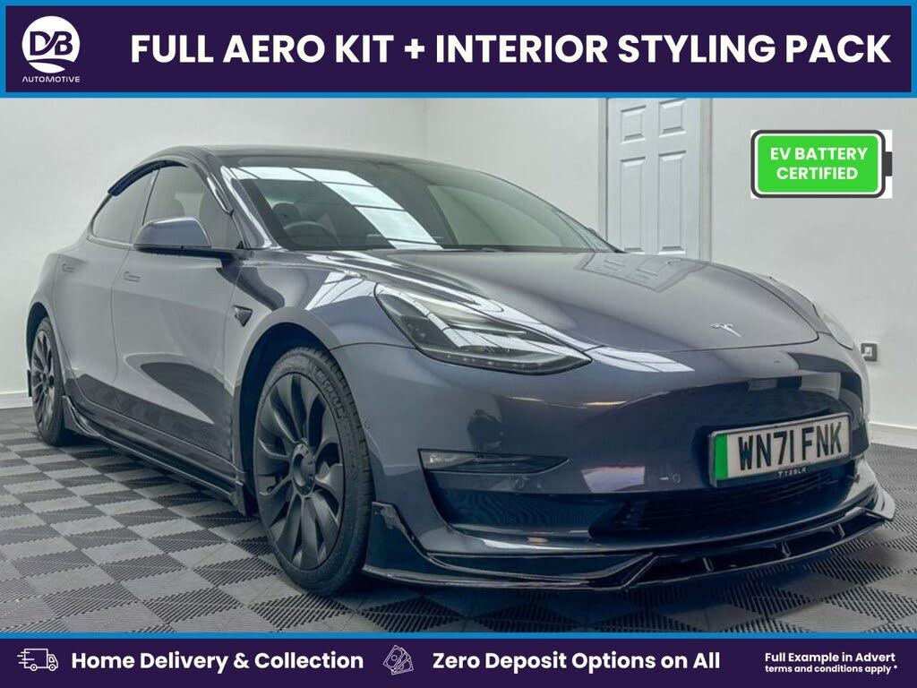 2021 Tesla Model 3 E Long Range AWD