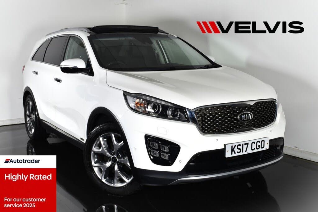 2017 Kia Sorento 2.2 CRDi KX-4 Light Grey and Black Interior 4X4