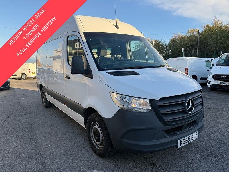 2019 Mercedes-Benz Sprinter 2.1CDI 316 L2H1 (163PS)(EU6b) Panel Van RWD ECO Gear 360