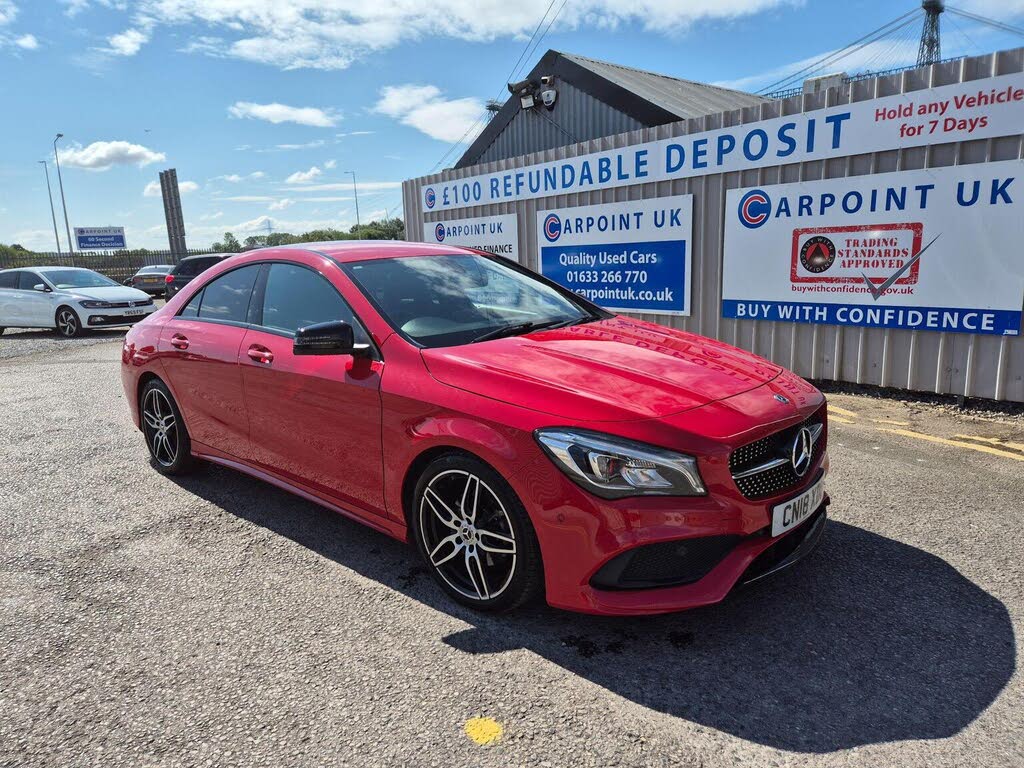 2018 Mercedes-Benz CLA 1.6 CLA 180 AMG Line Coupe 4d 7G-DCT