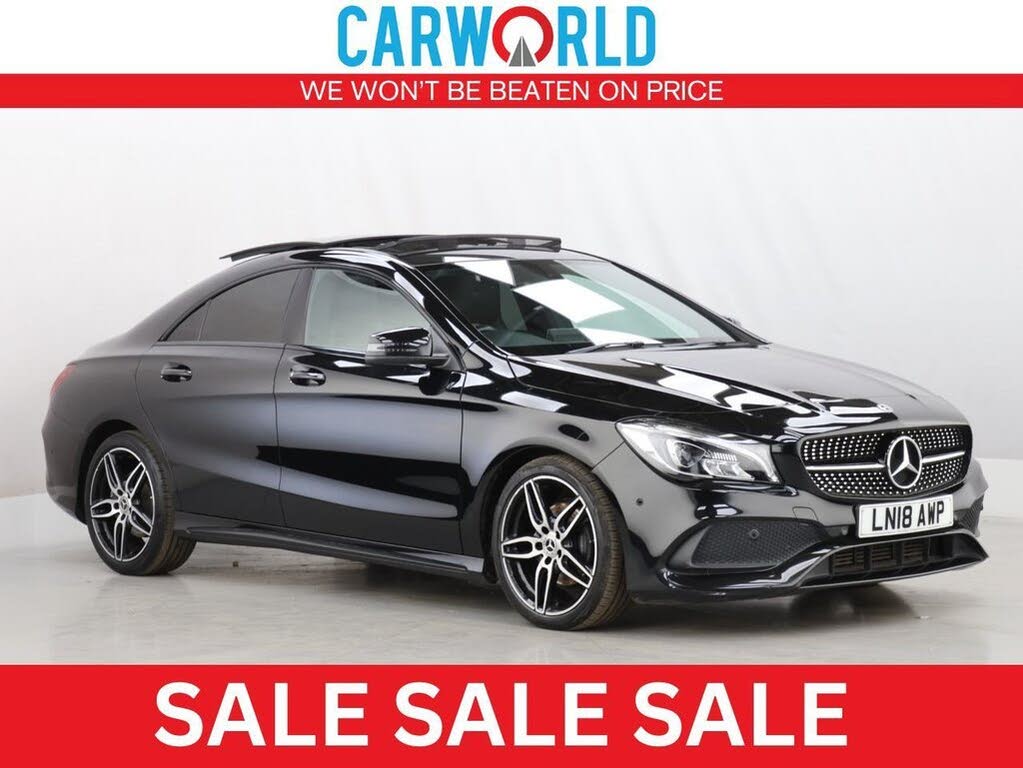 2018 Mercedes-Benz CLA 1.6 CLA 180 AMG Line Coupe 4d 7G-DCT