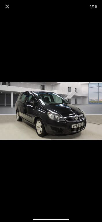 2012 Vauxhall Zafira 1.6 Exclusiv