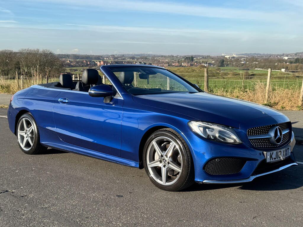 2018 Mercedes-Benz C-Class 2.1d C220d AMG Line (Premium Plus)(s/s) Cabriolet 2d 9G-Tronic Plus