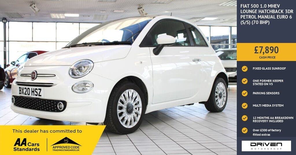 2020 Fiat 500 1.0 LOUNGE