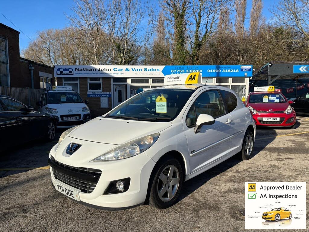 2011 Peugeot 207 1.4 Sportium 75 3d 1360cc