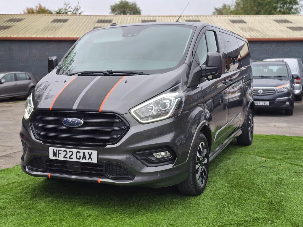 2022 Ford Transit Custom 2.0TDCi 320 L2H1 Sport (185PS)(EU6dT) Double Cab-in-Van