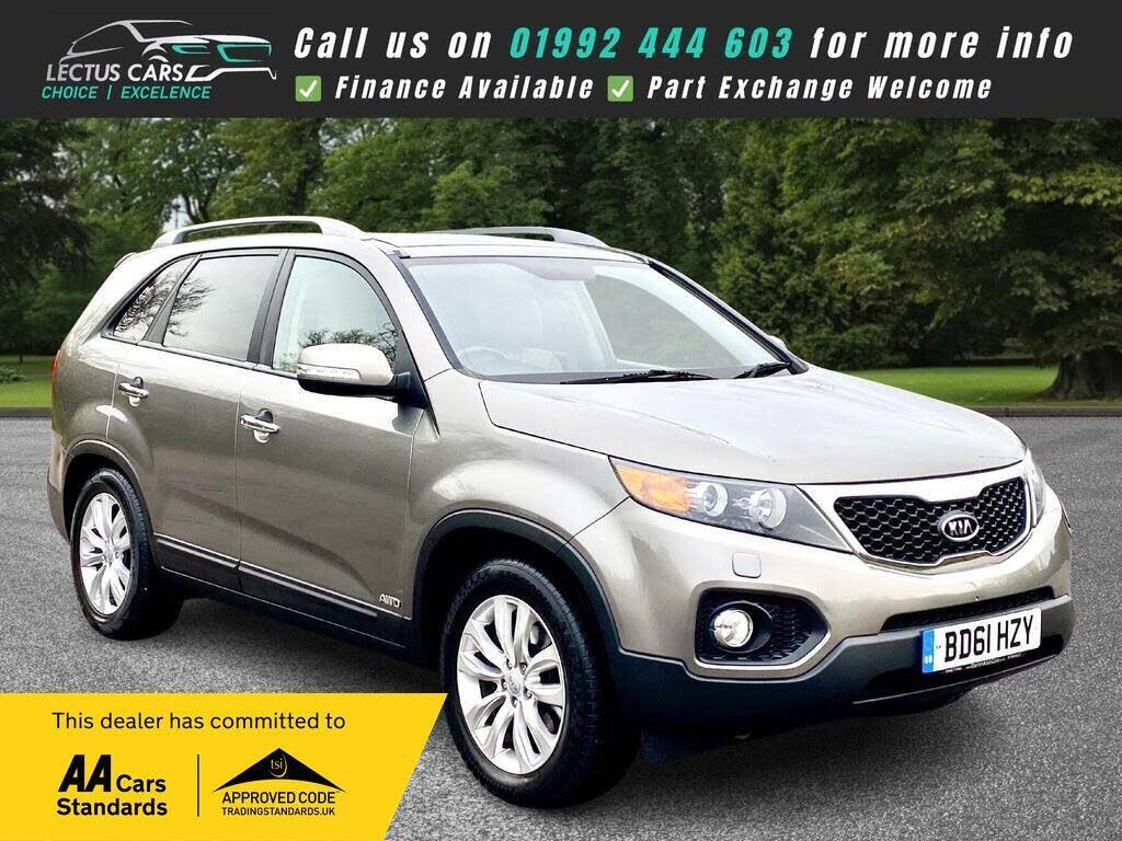 2011 Kia Sorento 2.2TD KX-3 (4WD) (7st) (Sat Nav) auto