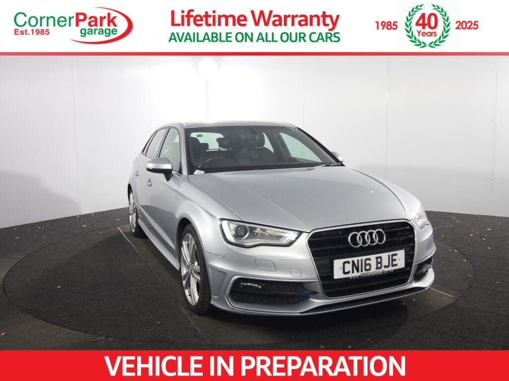 2016 Audi A3 1.6TDI S Line Nav Sportback 5d