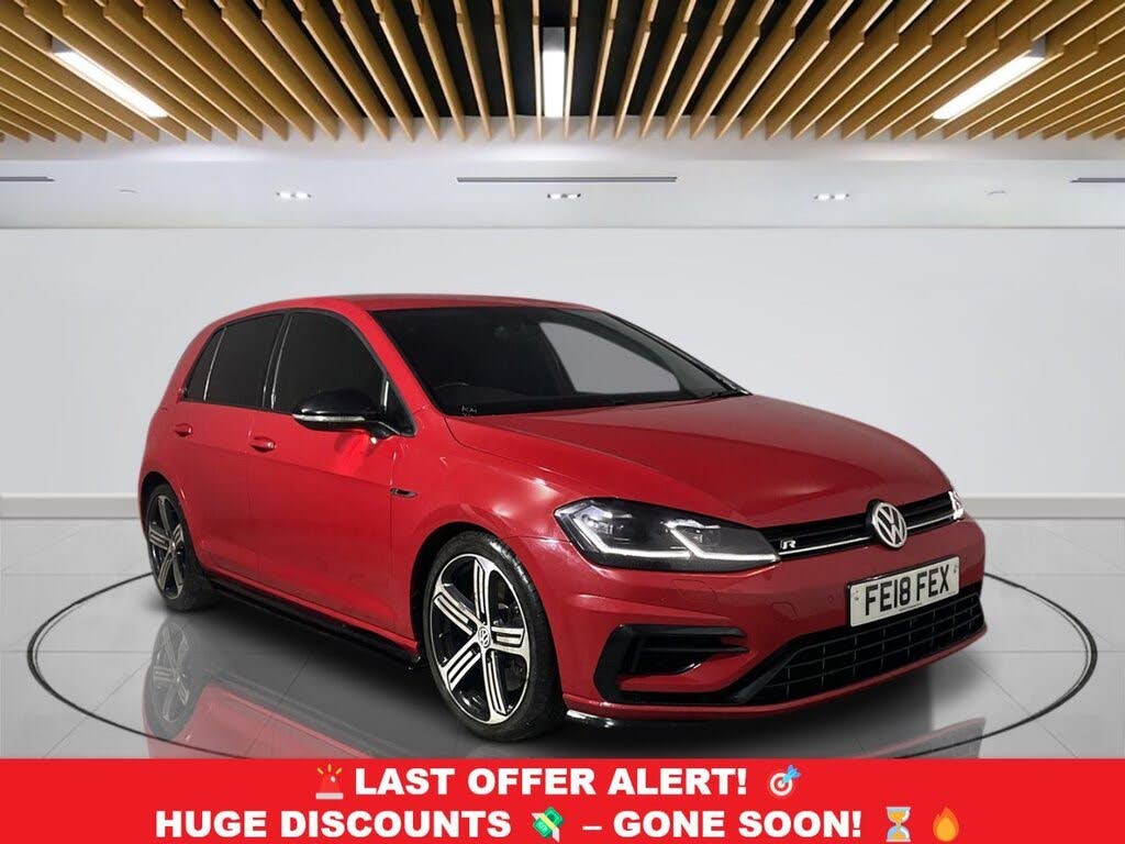 2018 Volkswagen Golf 2.0 TSI R Hatchback 5d DSG
