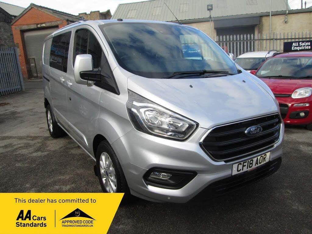 2018 Ford Transit Custom 2.0TDCi 320 L1H1 Limited (170PS)(EU6) Double Cab-in-Van auto