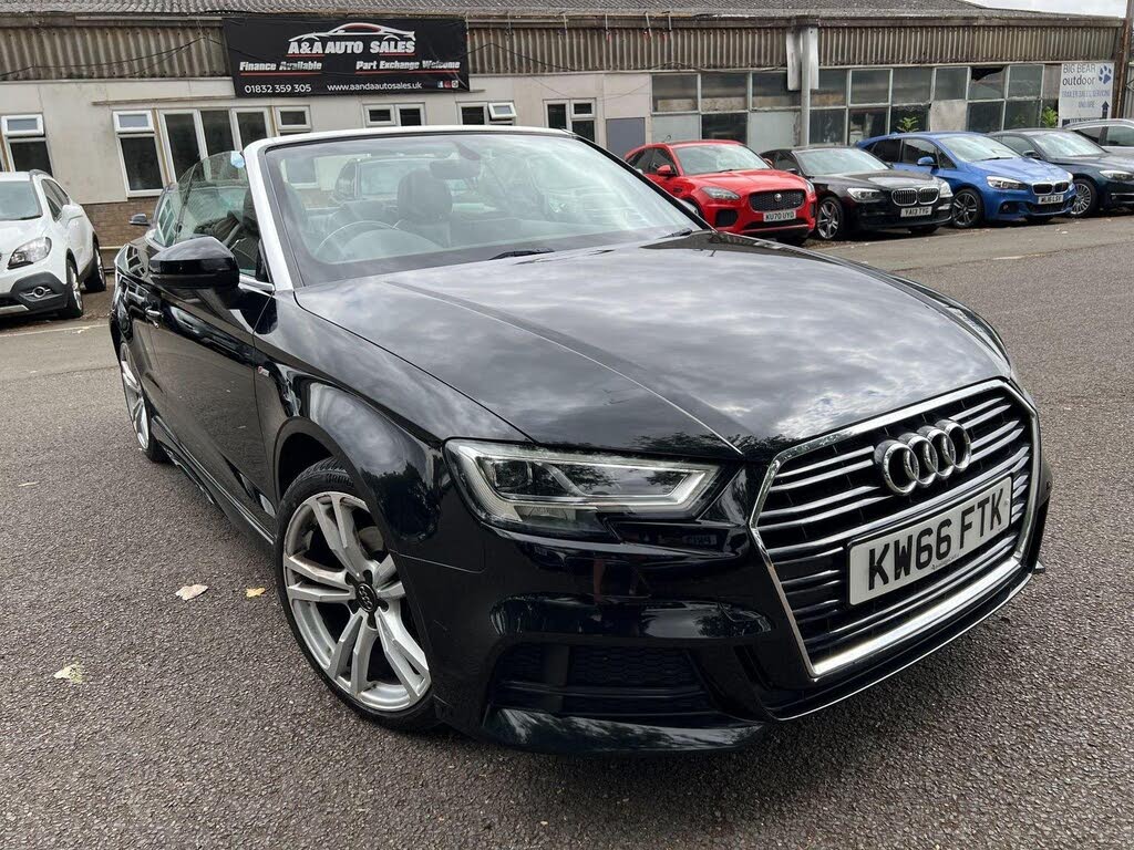 2017 Audi A3 Cabriolet 2.0 TDI S Line (150ps) Nav (s/s)