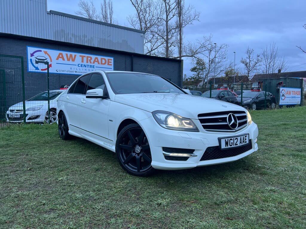2012 Mercedes-Benz C-Class 2.1TD C250 CDI Sport 2.1CDI Blue F (COMAND) Saloon 4d 7G-Tronic
