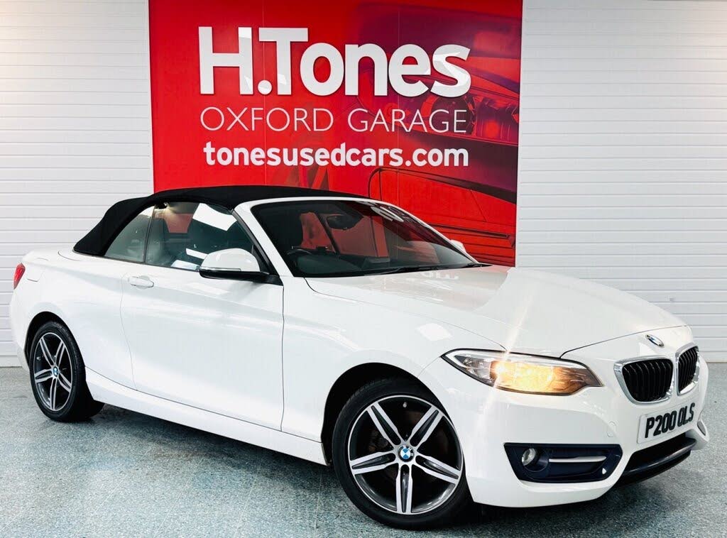 2015 BMW 2 Series 2.0 220i Sport (184bhp) Convertible 2d 1997cc Auto