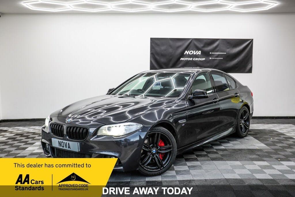 2014 BMW 5 Series 3.0TD 535d M Sport (313bhp) Saloon 4d Auto