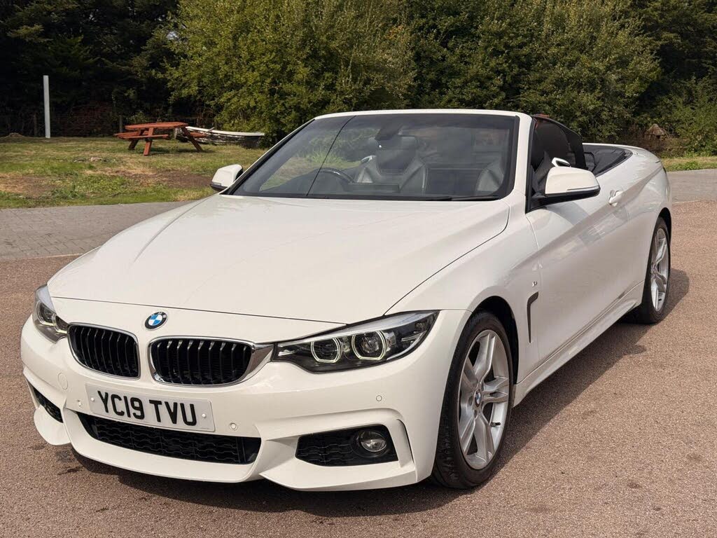 2019 BMW 4 Series 2.0TD 420d M Sport Convertible 2d Auto