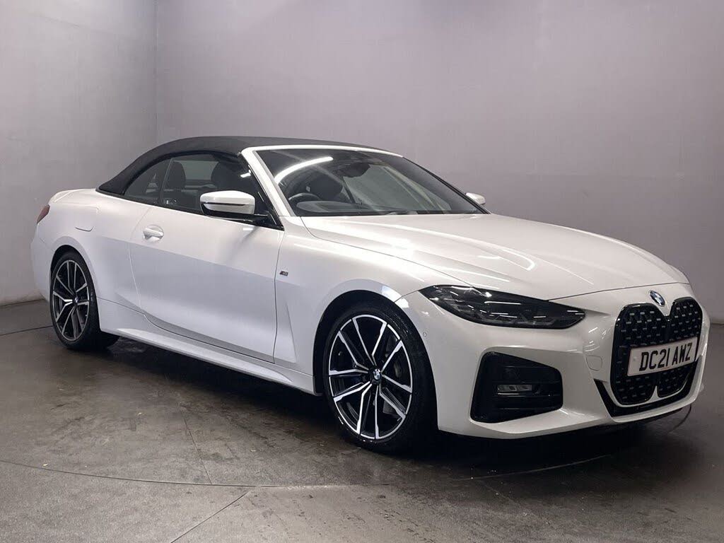 2021 BMW 4 Series 2.0 430i M Sport (255bhp) Convertible 2d