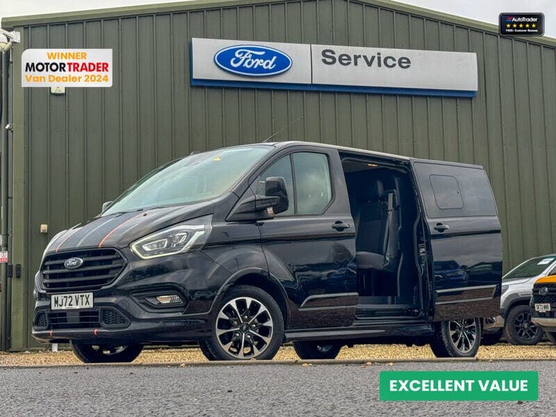 2023 Ford Transit Custom 2.0TDCi 320 L1H1 Sport (170PS)(EU6d) Double Cab-in-Van 1997cc auto