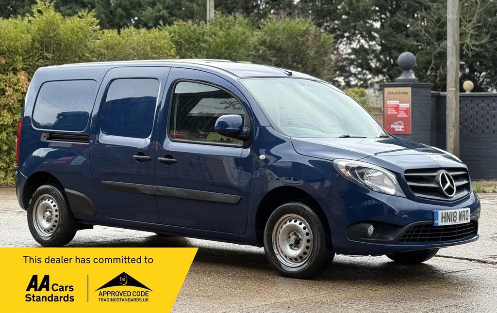 2017 Mercedes-Benz Citan 1.5 CDI 109 1.5CDI Extra Long Blue F Panel Van