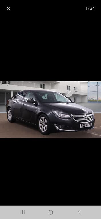 2014 Vauxhall Insignia 2.0CDTi SRi (120ps) (NAV)(s/s) ecoFLEX Hatchback 5d