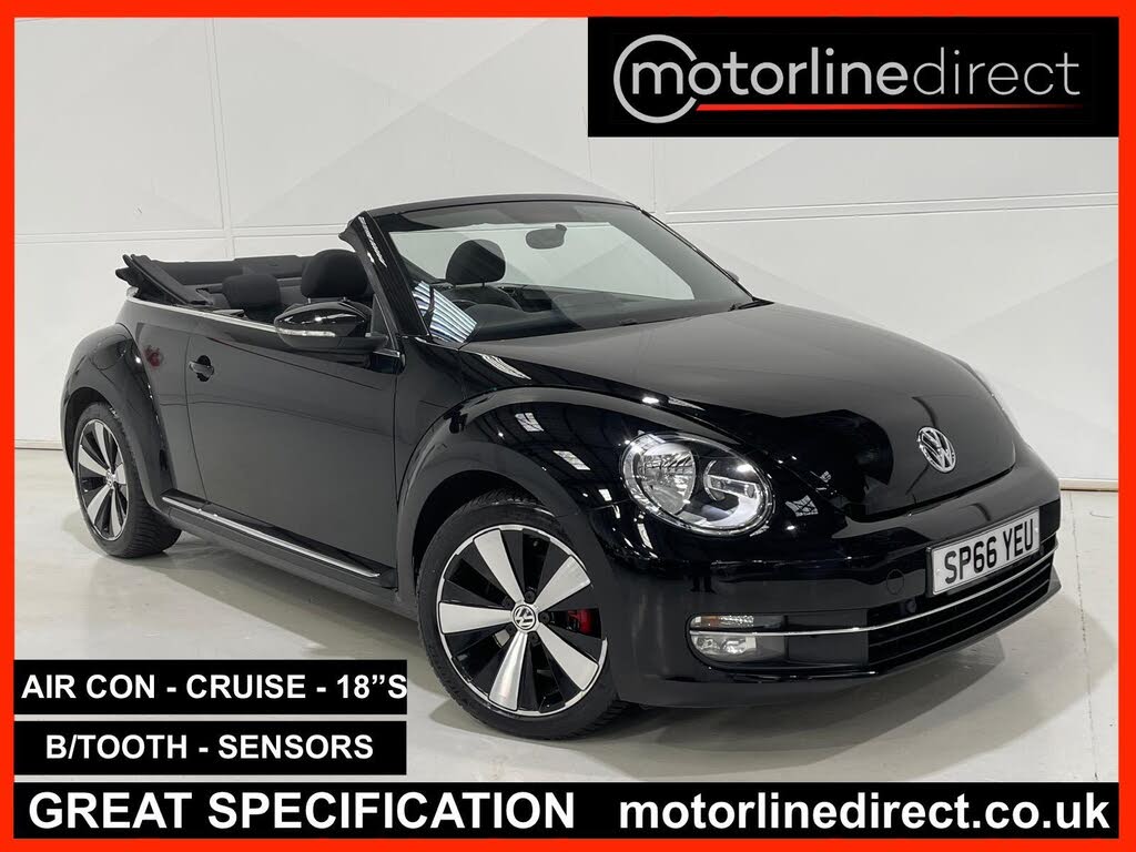 2016 Volkswagen Beetle 2.0 TSI Sport Cabriolet 2d DSG