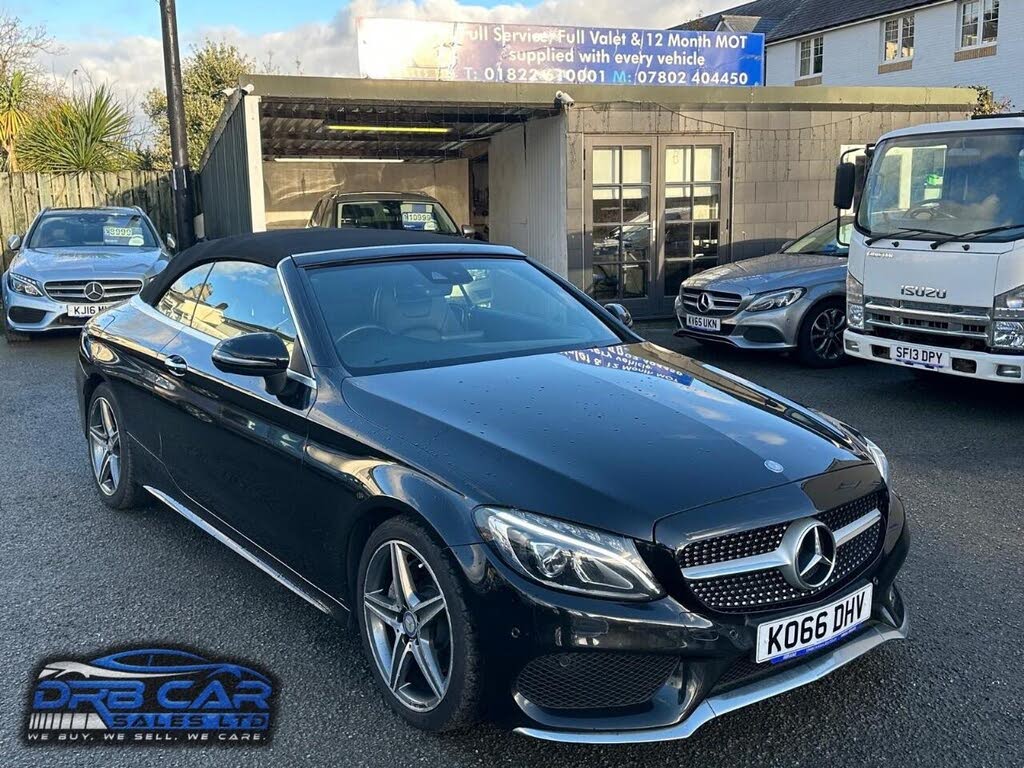 2017 Mercedes-Benz C-Class 2.1d C220d AMG Line (s/s) Cabriolet 2d 9G-Tronic Plus
