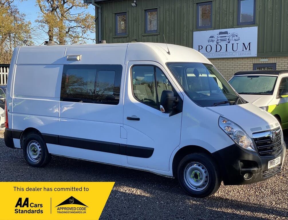 2018 Vauxhall Movano 2.3CDTI L2H2 F3500 (130PS)(EU6) BiTurbo Panel Van