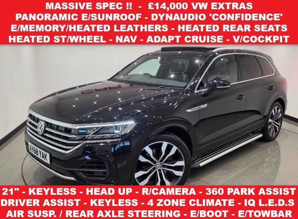 2018 Volkswagen Touareg 3.0TDI R-Line Tech (286ps) (s/s)