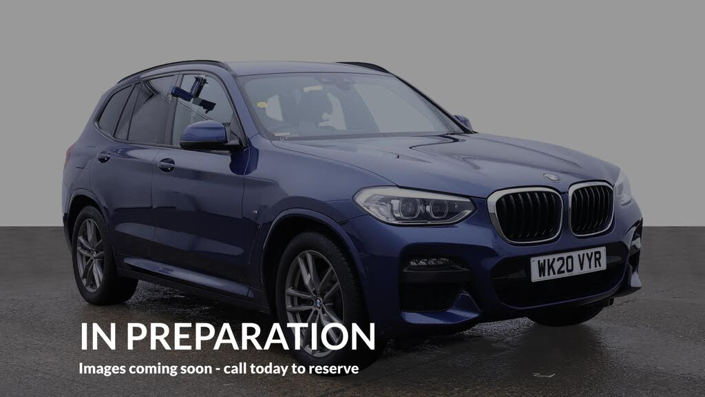 2020 BMW X3 2.0TD xDrive20d M Sport TU (Tech Pack)