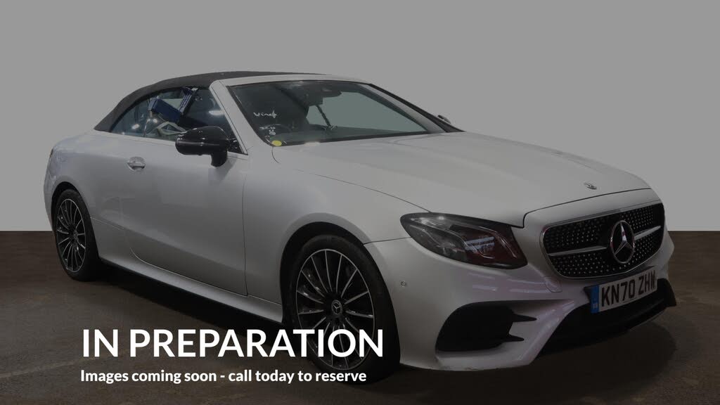 2020 Mercedes-Benz E-Class 2.0 E350 AMG Line (Premium Plus)(s/s) Cabriolet