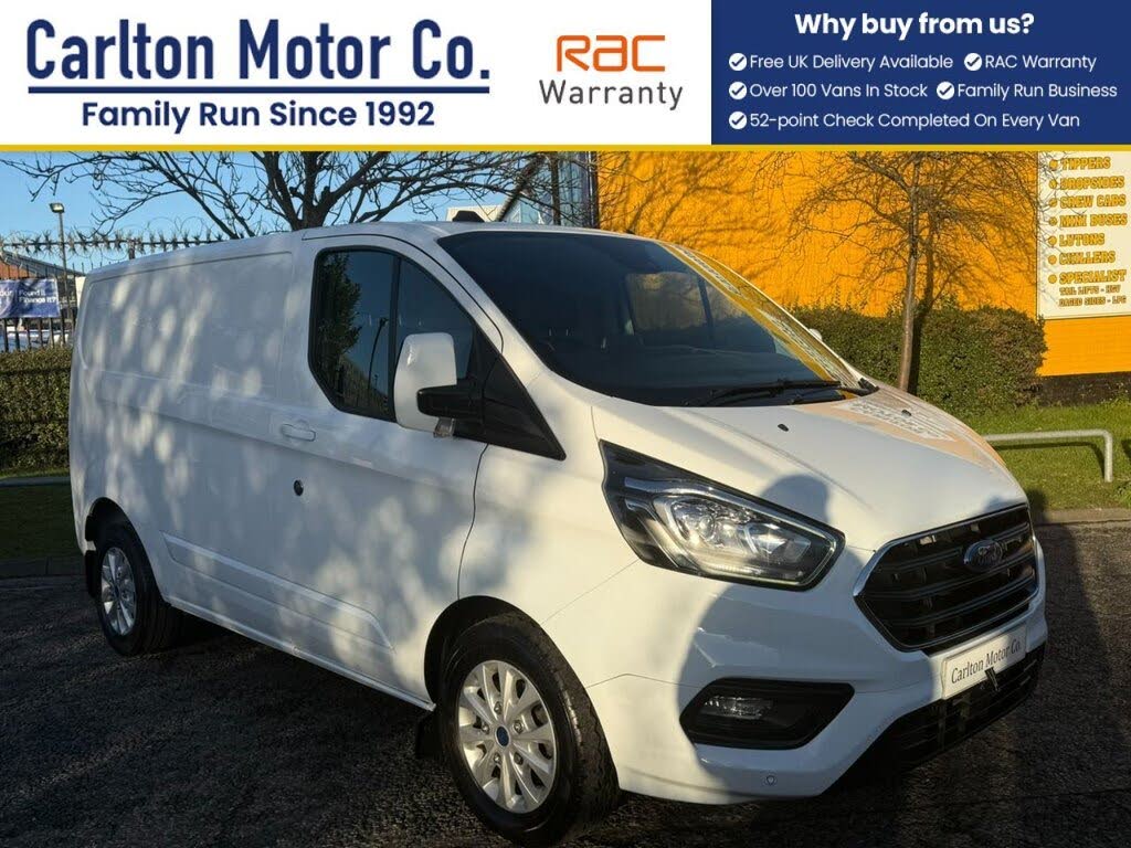 2022 Ford Transit Custom 2.0TDCi 300 L1H1 Limited (130PS)(EU6dT) Panel Van