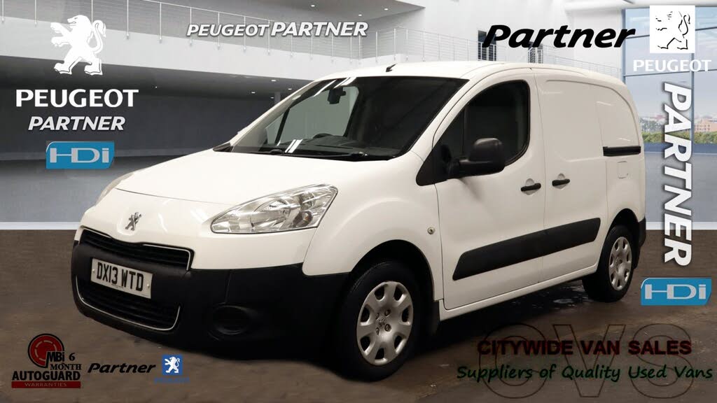 2013 Peugeot Partner 1.6TD S L1 (92) 850 Panel Van