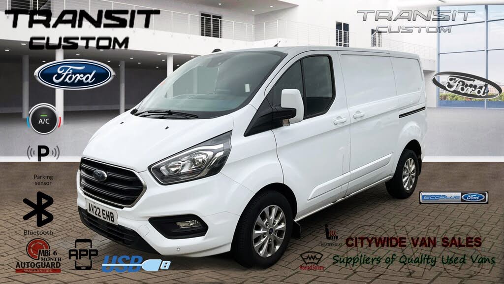2022 Ford Transit Custom 2.0TDCi 280 L1H1 Limited (130PS)(EU6d)