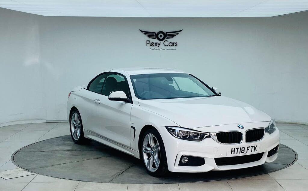 2018 BMW 4 Series 2.0 420i M Sport (181bhp) (s/s) Convertible 2d 1998cc Auto
