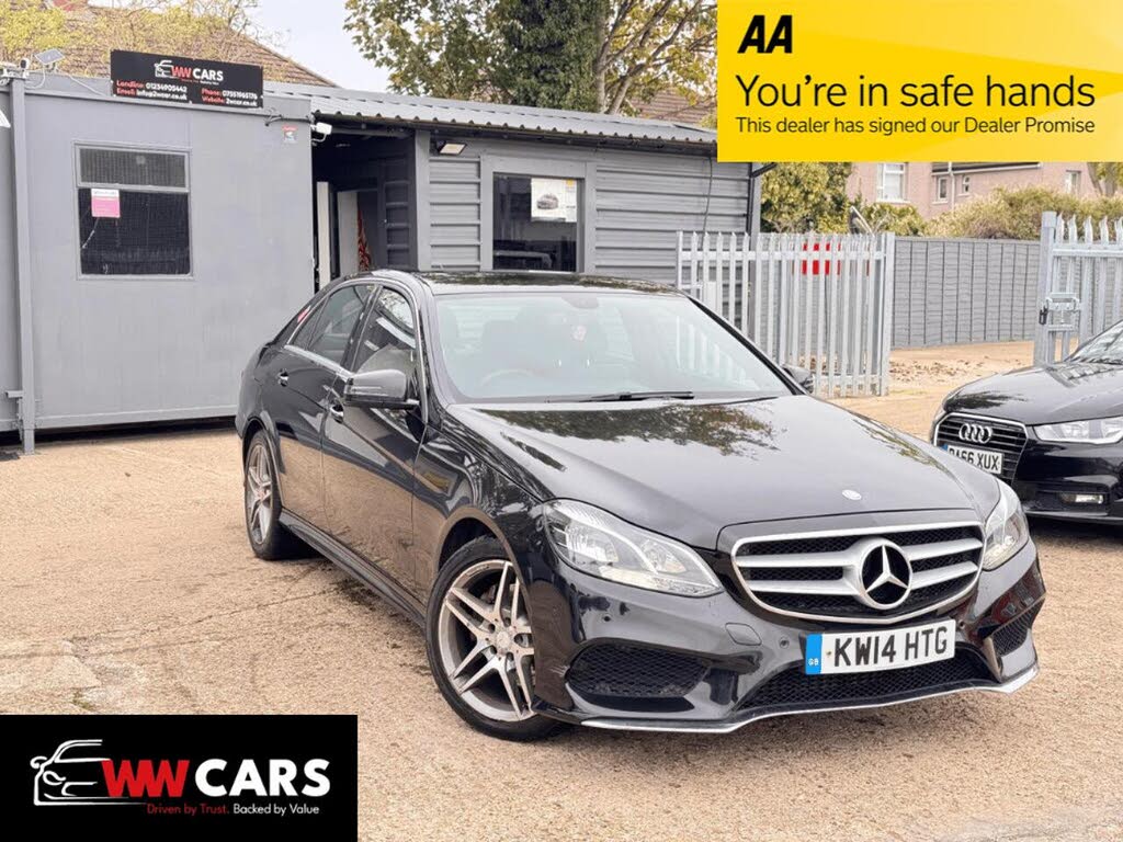 2014 Mercedes-Benz E-Class 2.1TD E220 CDI AMG Sport 2.1CDI (170bhp) Saloon 4d 7G-Tronic Plus