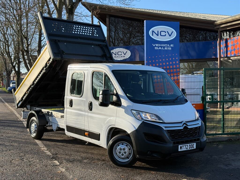 2022 Citroen Relay 2.2BlueHDi 35 L3 RTR Crewcab Tipper