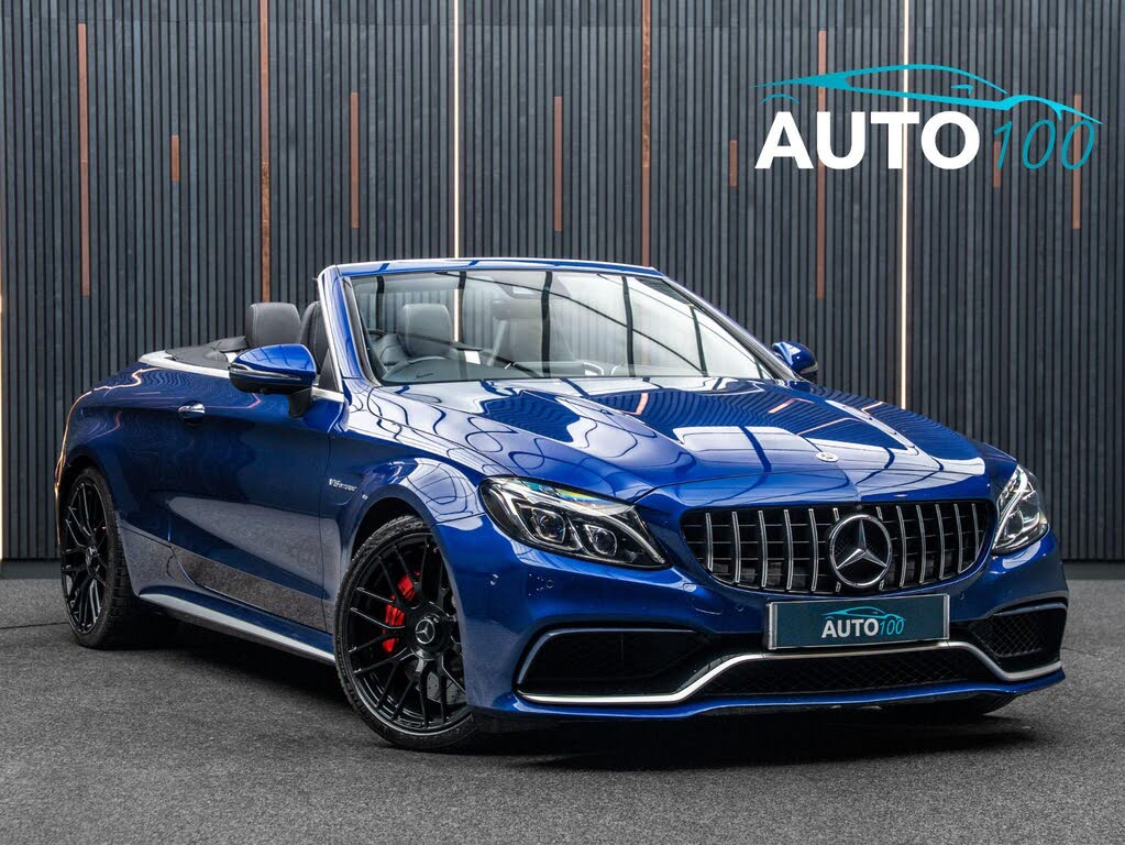 2018 Mercedes-Benz C-Class 4.0 C63 AMG S (510ps) (Premium)(s/s) Cabriolet 2d 7G-Tronic Plus
