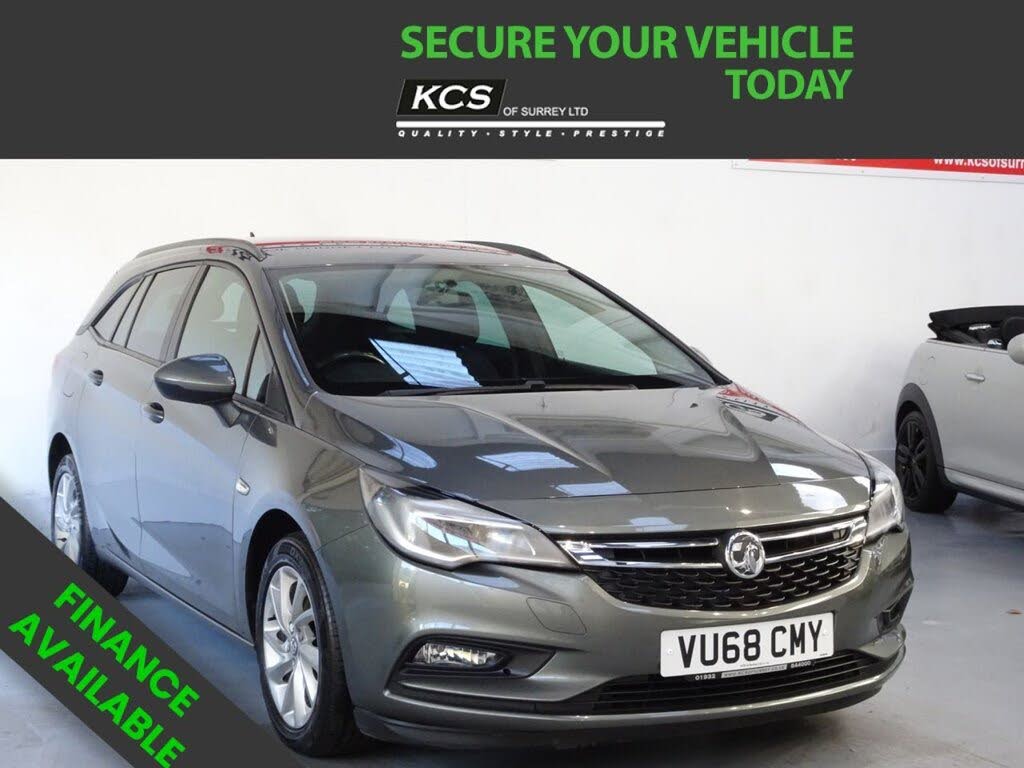 2019 Vauxhall Astra 1.6CDTi Design (110ps) (s/s) (ecoTEC) (BlueInjection) Sport Tourer