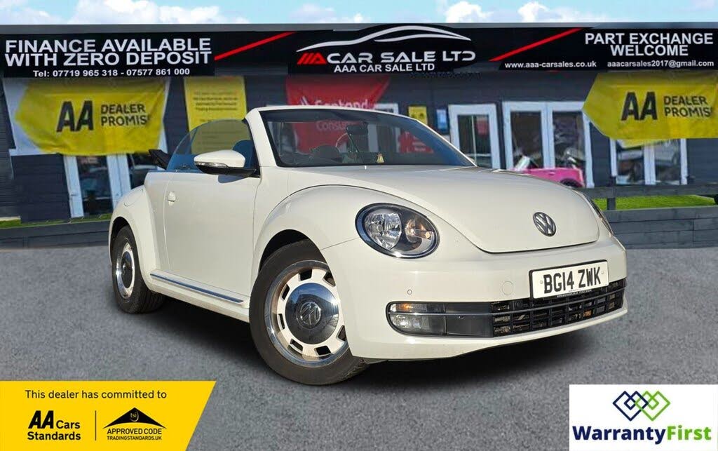 2014 Volkswagen Beetle 1.4 Design TSI (160ps) Cabriolet 2d