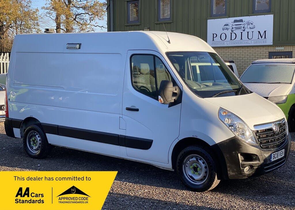 2018 Vauxhall Movano 2.3CDTI L2H2 F3500 (130PS)(EU6) BiTurbo Panel Van