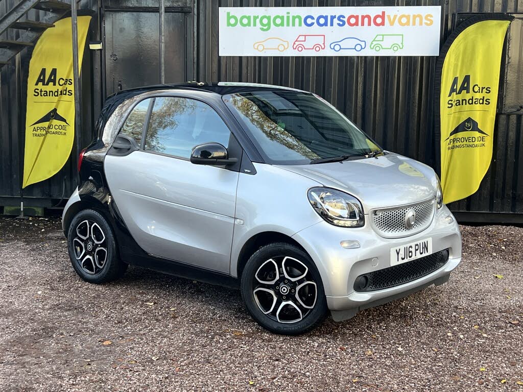 2016 Smart fortwo 1.0 Prime (70bhp) (Premium)(s/s) Coupe