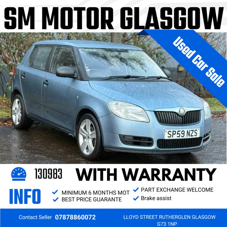 2009 Skoda Fabia 1.2 1 6v (60bhp) Hatchback