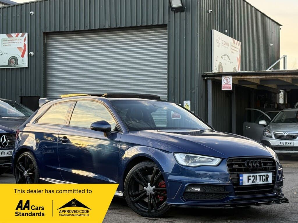 2015 Audi A3 1.8 S Line quattro Hatchback 3d Tronic