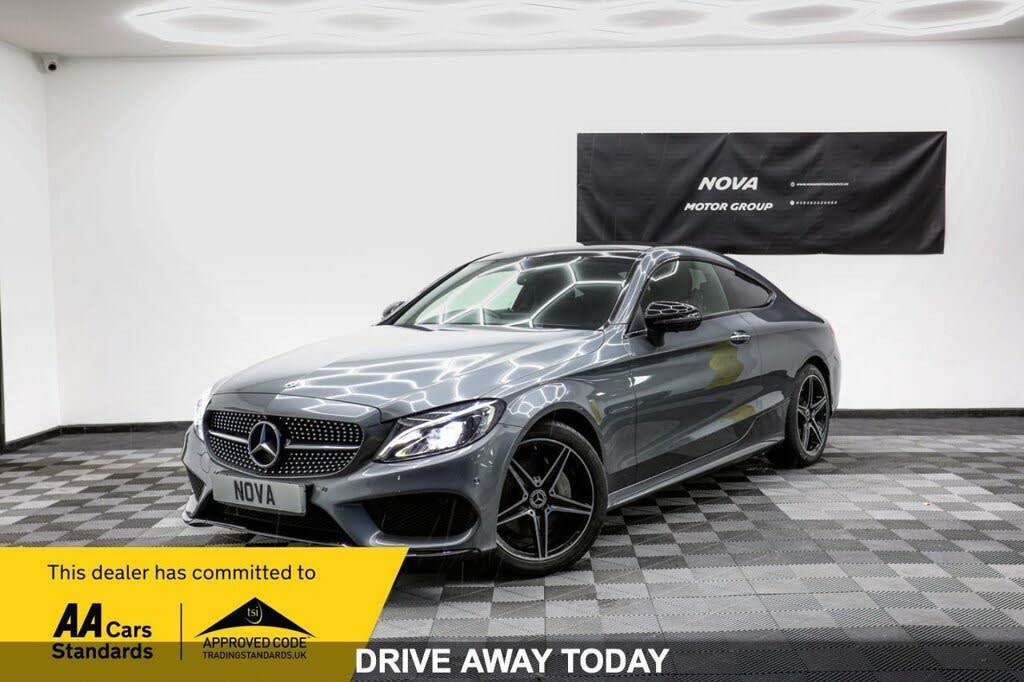 2018 Mercedes-Benz C-Class 2.0 C200 AMG Line (Premium)(s/s) Coupe 2d 9G-Tronic Plus