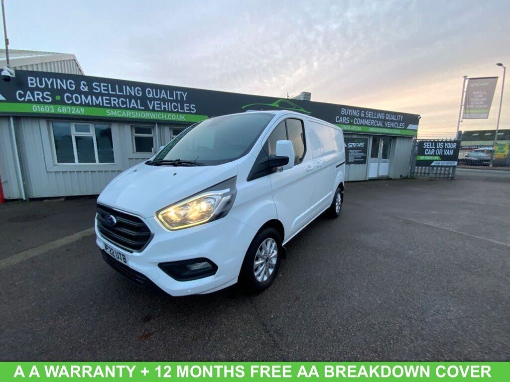2022 Ford Transit Custom 2.0TDCi 300 L1H1 Limited (130PS)(EU6dT) Panel Van