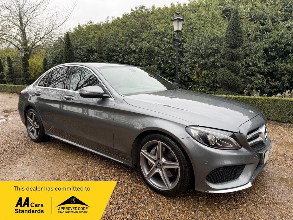 2017 Mercedes-Benz C-Class 2.1d C220d AMG Line (s/s) Saloon 4d 9G-Tronic Plus