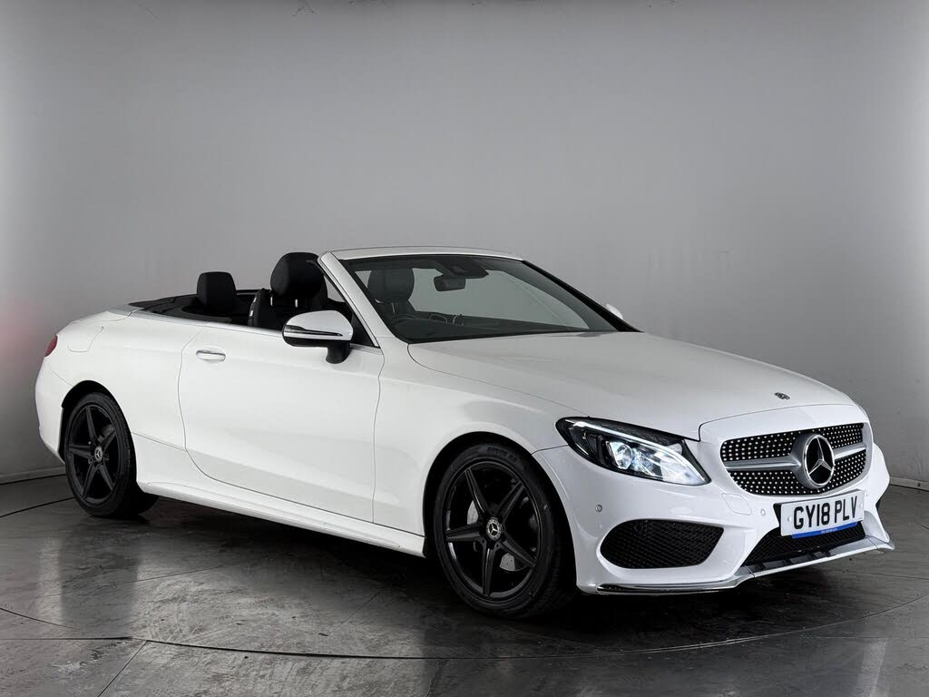 2018 Mercedes-Benz C-Class 2.1d C220d AMG Line (s/s) Cabriolet 2d 9G-Tronic Plus