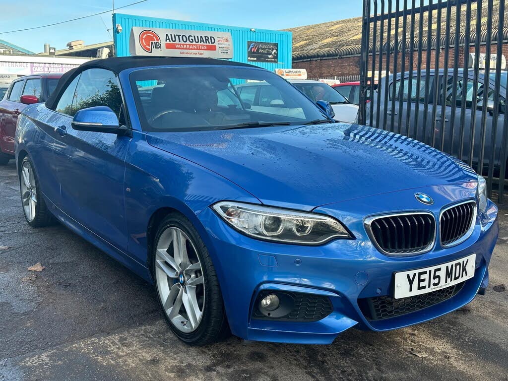 2015 BMW 2 Series 2.0TD 220d M Sport Convertible 2d Auto