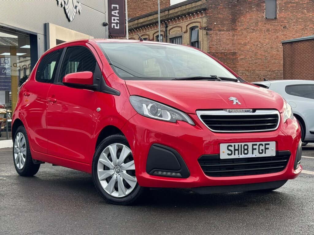 2018 Peugeot 108 1.0 Active (72ps) Hatchback 5d