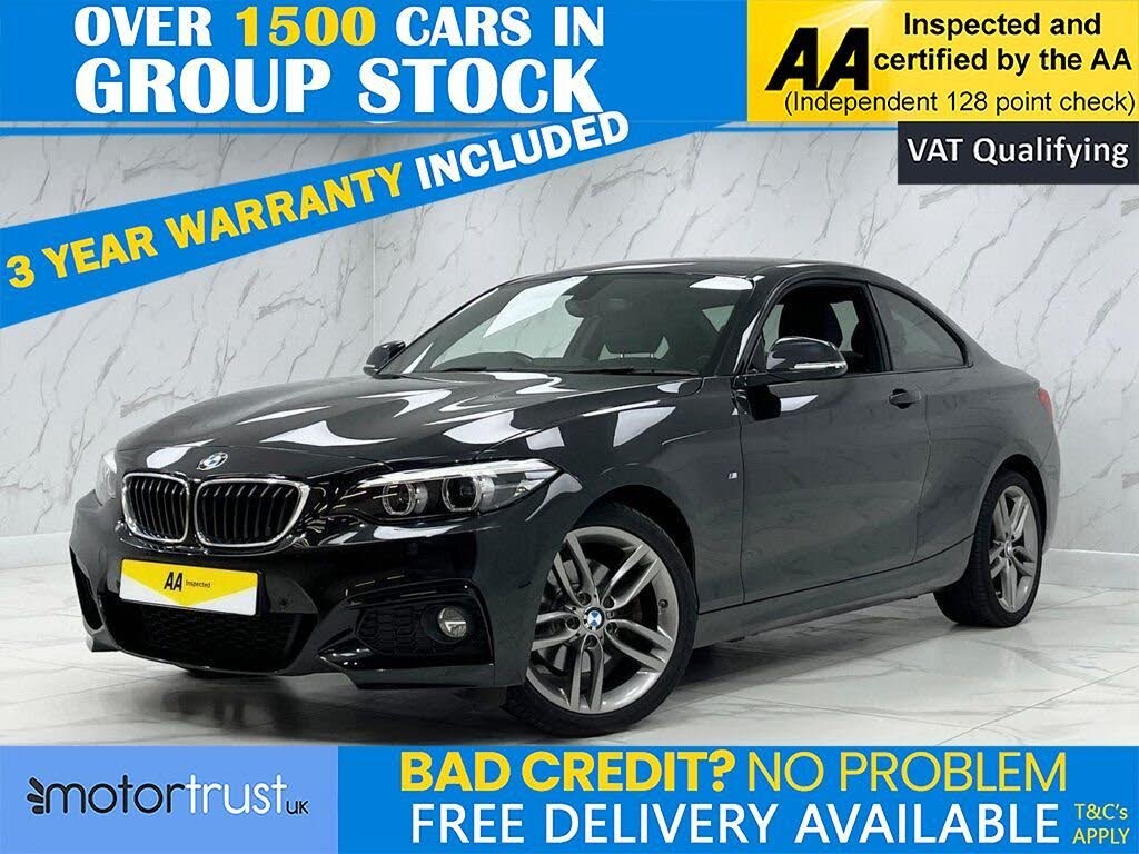 2018 BMW 2 Series 2.0TD 220d xDrive M Sport (188bhp) Coupe 2d